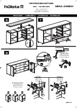 Предварительный просмотр 71 страницы Hülsta MEGA-DESIGN Assembly Instruction Manual