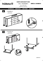 Предварительный просмотр 72 страницы Hülsta MEGA-DESIGN Assembly Instruction Manual