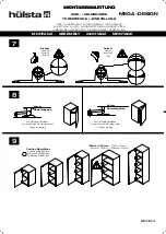 Предварительный просмотр 74 страницы Hülsta MEGA-DESIGN Assembly Instruction Manual