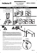 Предварительный просмотр 75 страницы Hülsta MEGA-DESIGN Assembly Instruction Manual