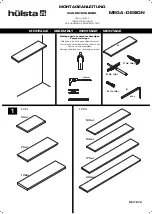 Предварительный просмотр 76 страницы Hülsta MEGA-DESIGN Assembly Instruction Manual