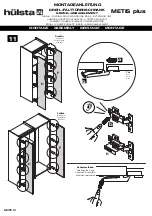 Предварительный просмотр 10 страницы Hülsta METIS plus Assembly Instruction Manual