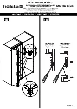 Предварительный просмотр 13 страницы Hülsta METIS plus Assembly Instruction Manual