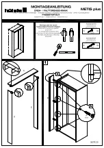 Предварительный просмотр 20 страницы Hülsta METIS plus Assembly Instruction Manual