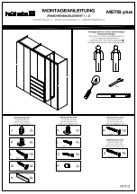 Предварительный просмотр 22 страницы Hülsta METIS plus Assembly Instruction Manual