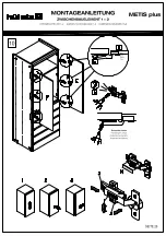 Предварительный просмотр 26 страницы Hülsta METIS plus Assembly Instruction Manual