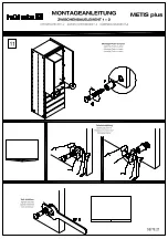 Предварительный просмотр 27 страницы Hülsta METIS plus Assembly Instruction Manual