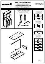 Предварительный просмотр 28 страницы Hülsta METIS plus Assembly Instruction Manual