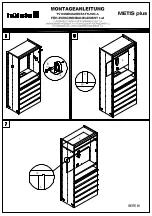 Предварительный просмотр 30 страницы Hülsta METIS plus Assembly Instruction Manual