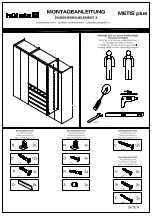 Предварительный просмотр 34 страницы Hülsta METIS plus Assembly Instruction Manual