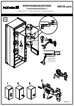 Предварительный просмотр 43 страницы Hülsta METIS plus Assembly Instruction Manual