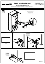 Предварительный просмотр 44 страницы Hülsta METIS plus Assembly Instruction Manual