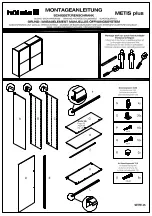 Предварительный просмотр 46 страницы Hülsta METIS plus Assembly Instruction Manual