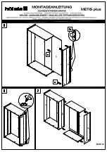 Предварительный просмотр 50 страницы Hülsta METIS plus Assembly Instruction Manual