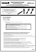 Предварительный просмотр 54 страницы Hülsta METIS plus Assembly Instruction Manual