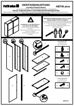 Предварительный просмотр 55 страницы Hülsta METIS plus Assembly Instruction Manual