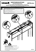 Предварительный просмотр 65 страницы Hülsta METIS plus Assembly Instruction Manual