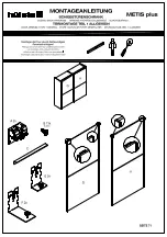 Предварительный просмотр 71 страницы Hülsta METIS plus Assembly Instruction Manual