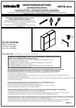 Предварительный просмотр 77 страницы Hülsta METIS plus Assembly Instruction Manual