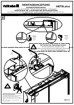 Предварительный просмотр 79 страницы Hülsta METIS plus Assembly Instruction Manual