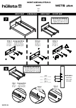 Предварительный просмотр 86 страницы Hülsta METIS plus Assembly Instruction Manual