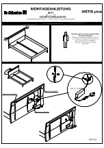 Предварительный просмотр 90 страницы Hülsta METIS plus Assembly Instruction Manual