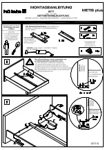 Предварительный просмотр 92 страницы Hülsta METIS plus Assembly Instruction Manual