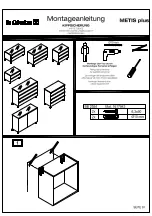 Предварительный просмотр 93 страницы Hülsta METIS plus Assembly Instruction Manual