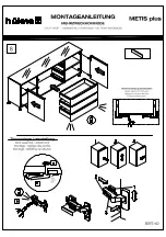 Предварительный просмотр 102 страницы Hülsta METIS plus Assembly Instruction Manual