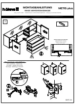 Предварительный просмотр 109 страницы Hülsta METIS plus Assembly Instruction Manual