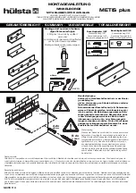 Предварительный просмотр 110 страницы Hülsta METIS plus Assembly Instruction Manual