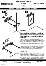 Предварительный просмотр 114 страницы Hülsta METIS plus Assembly Instruction Manual