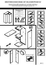 Предварительный просмотр 7 страницы Hülsta MULTI-FORMA II Corner wardrobe Assembly Instruction Manual