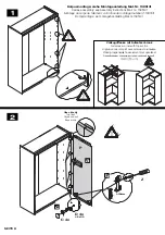 Предварительный просмотр 8 страницы Hülsta MULTI-FORMA II Corner wardrobe Assembly Instruction Manual