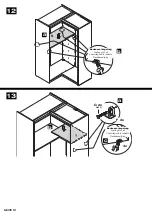 Предварительный просмотр 12 страницы Hülsta MULTI-FORMA II Corner wardrobe Assembly Instruction Manual