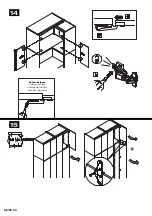 Предварительный просмотр 22 страницы Hülsta MULTI-FORMA II Corner wardrobe Assembly Instruction Manual