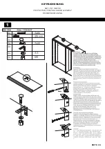 Предварительный просмотр 23 страницы Hülsta MULTI-FORMA II Corner wardrobe Assembly Instruction Manual