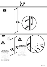 Предварительный просмотр 25 страницы Hülsta MULTI-FORMA II Corner wardrobe Assembly Instruction Manual