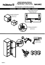 Предварительный просмотр 6 страницы Hülsta Namic Assembly Instructions Manual