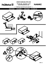 Предварительный просмотр 9 страницы Hülsta Namic Assembly Instructions Manual