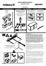 Предварительный просмотр 10 страницы Hülsta Namic Assembly Instructions Manual