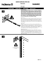 Предварительный просмотр 15 страницы Hülsta Namic Assembly Instructions Manual