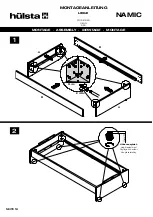 Предварительный просмотр 18 страницы Hülsta Namic Assembly Instructions Manual