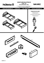 Предварительный просмотр 20 страницы Hülsta Namic Assembly Instructions Manual