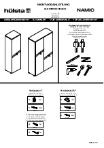 Предварительный просмотр 27 страницы Hülsta Namic Assembly Instructions Manual