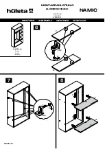 Предварительный просмотр 32 страницы Hülsta Namic Assembly Instructions Manual