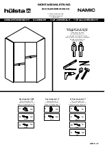 Предварительный просмотр 37 страницы Hülsta Namic Assembly Instructions Manual