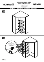 Предварительный просмотр 44 страницы Hülsta Namic Assembly Instructions Manual