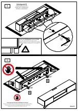 Предварительный просмотр 28 страницы Hülsta NeXo Media lowboard Assembly Instructions Manual