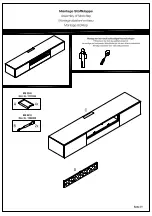 Предварительный просмотр 31 страницы Hülsta NeXo Media lowboard Assembly Instructions Manual